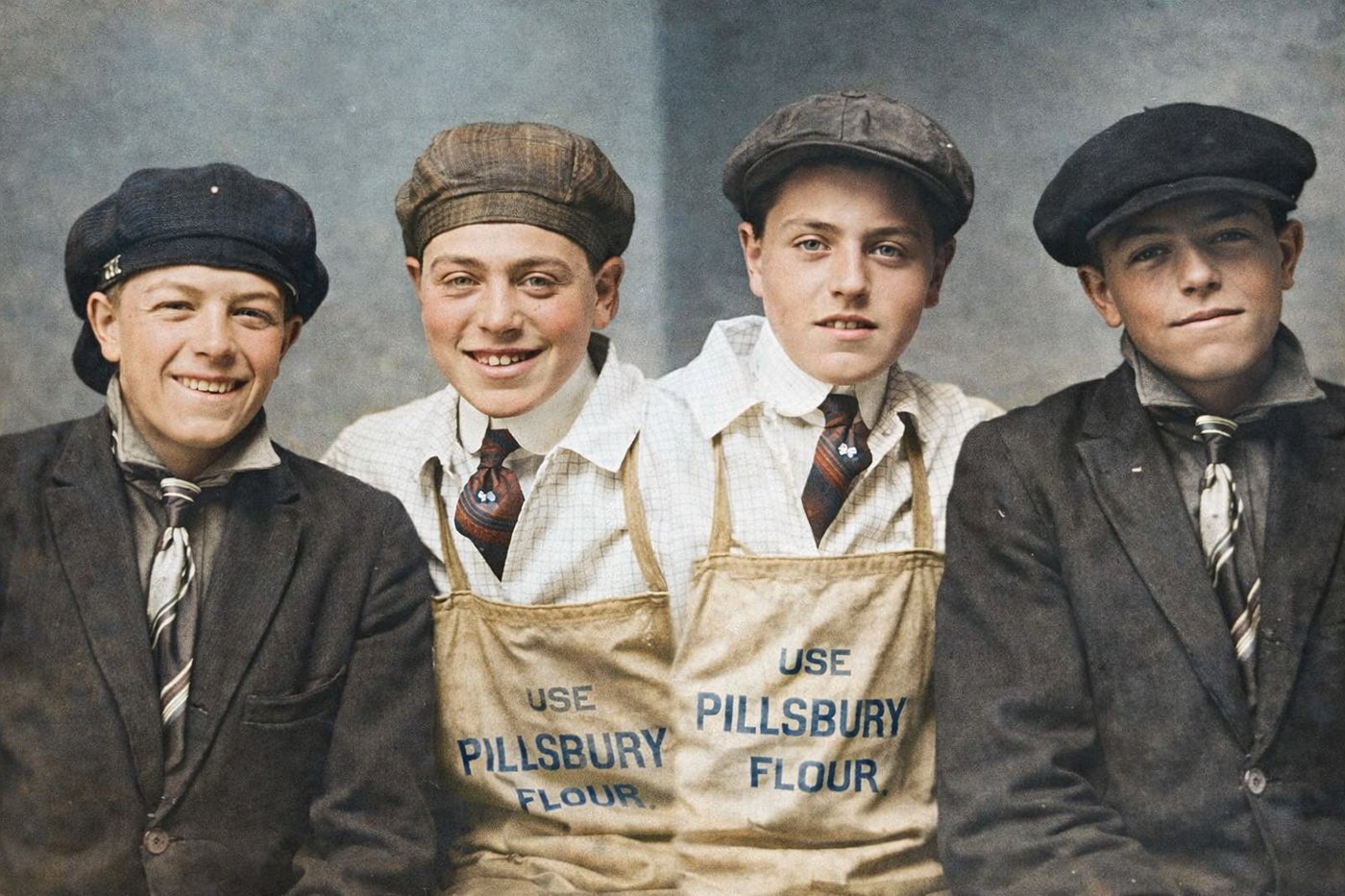 Mill workers
