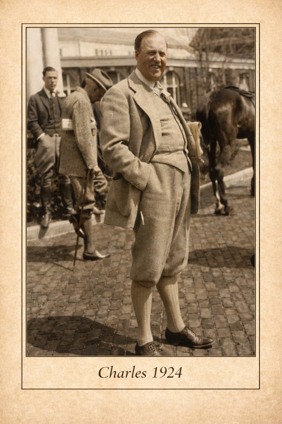 Charles Stinson Pillsbury photographed in 1924, the year he repurchased the Pillsbury flour company from its English owners and brought the family name back into family hands.